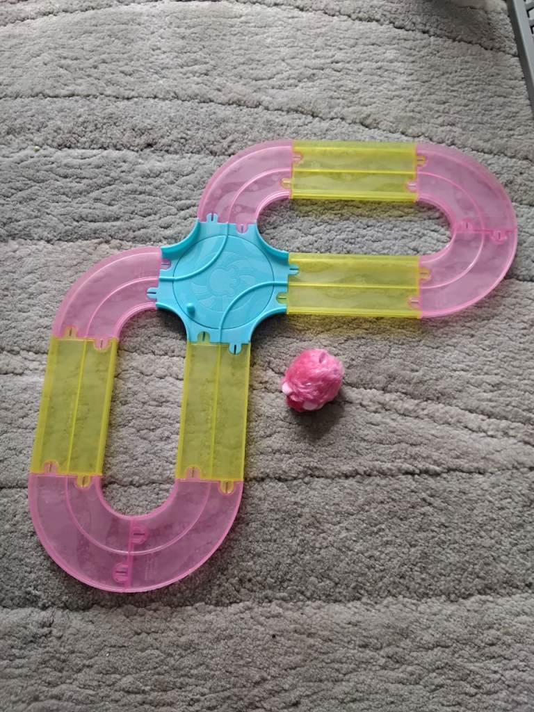 Hamster and track £4