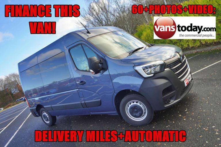2025 Renault Master MM35 Blue dCi 150 Start M/Roof Van Quickshift6 PANEL VAN DIESEL Automatic