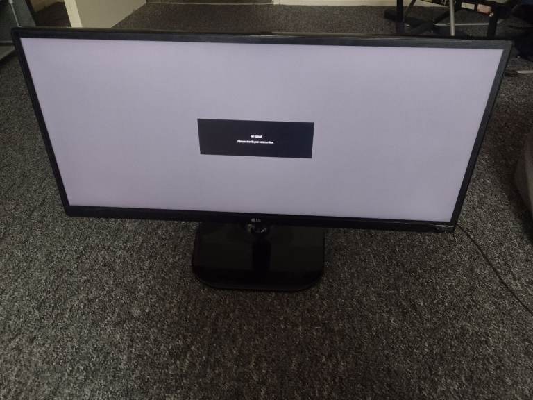 LG 25UM58-P 25 inch 21:9 UltraWide IPS Monitor - Black