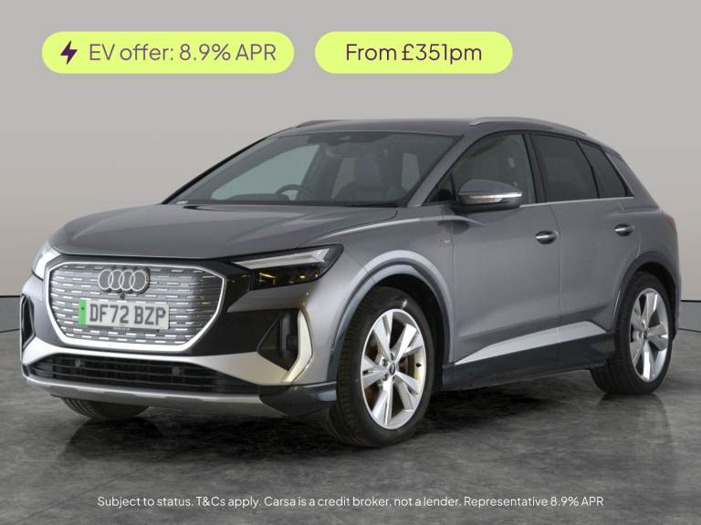 2023 Audi Q4 e-tron 40 S line SUV 5dr Electric Auto 82kWh (204 ps) - LED - HEATED SEATS - LANE  S...