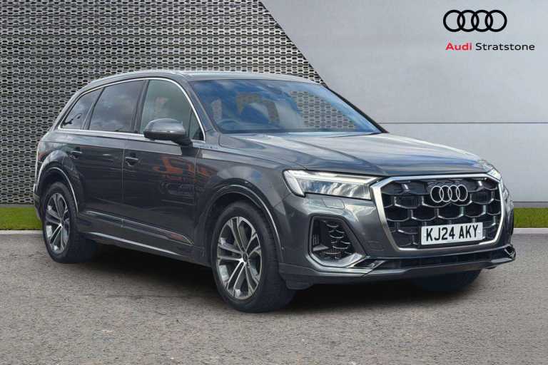 2024 Audi Q7 55 TFSI Quattro S Line 5dr Tiptronic SUV Petrol Automatic