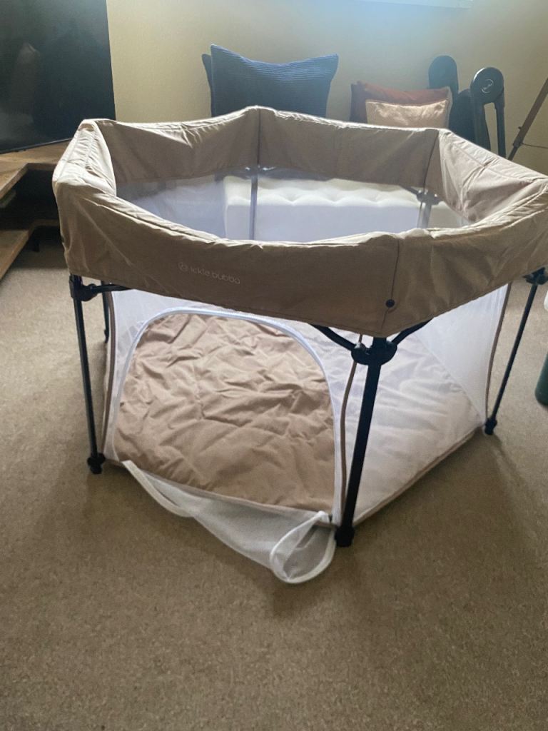 Ickle Bubba Fiesta Pop-Up Playpen - Beige