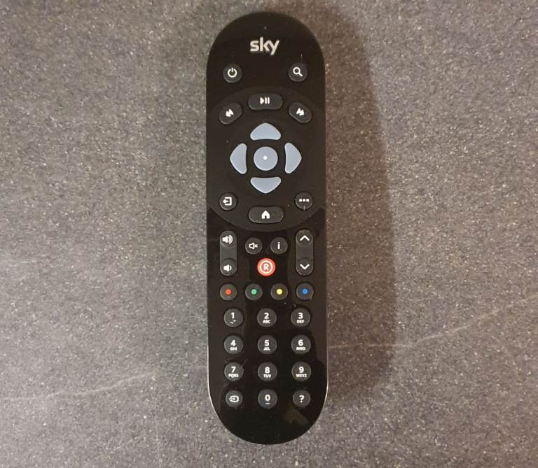 Original Sky Q Remote Control – Non Voice IR only - Compatible with Sky Q