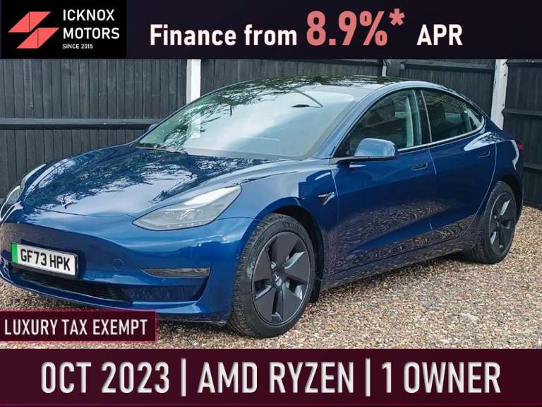  Tesla Model 3 Long Range Auto RWD 4dr Electric Automatic