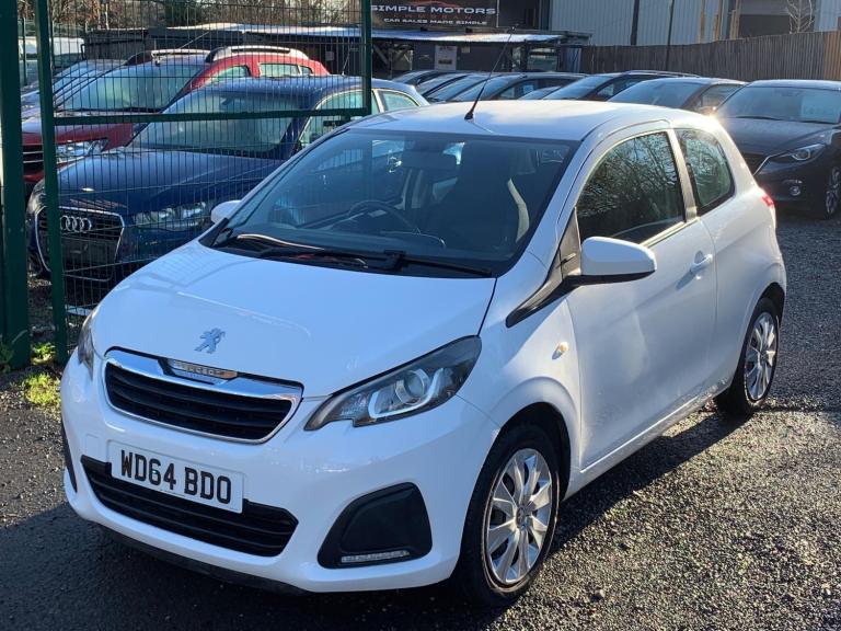 2015 Peugeot 108 1.0 VTi Active Euro 5 3dr Euro 5 HATCHBACK Petrol Manual