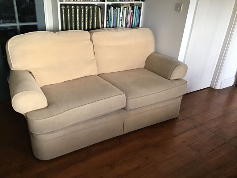 M&S Cream Sofas x2 in excellent condition.