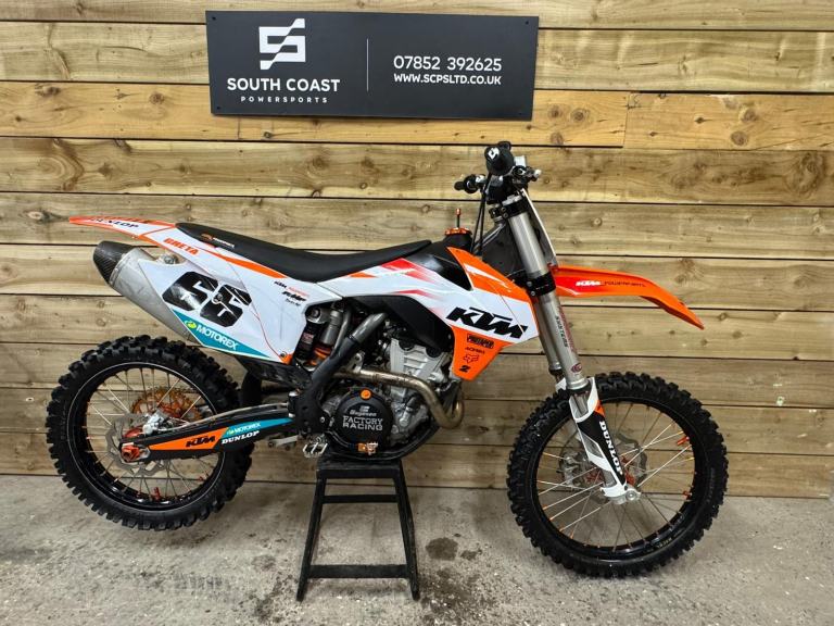 KTM SXF 250 2013 MOTOCROSS BIKE VERY TRICK BIKE! 