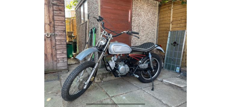 Custom Pit Bike 125cc Field Bike Dirt Bike Spares or Repair / Running Project