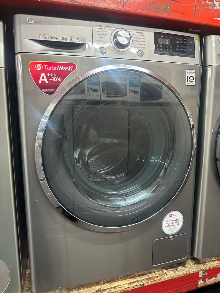 10KG GREY LG WASHING MACHINE 