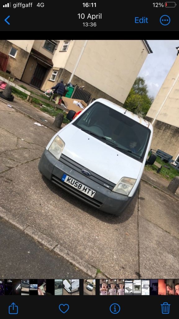 Ford, TRANSIT CONN T200 L75, Panel Van, 2008, 1753 (cc)