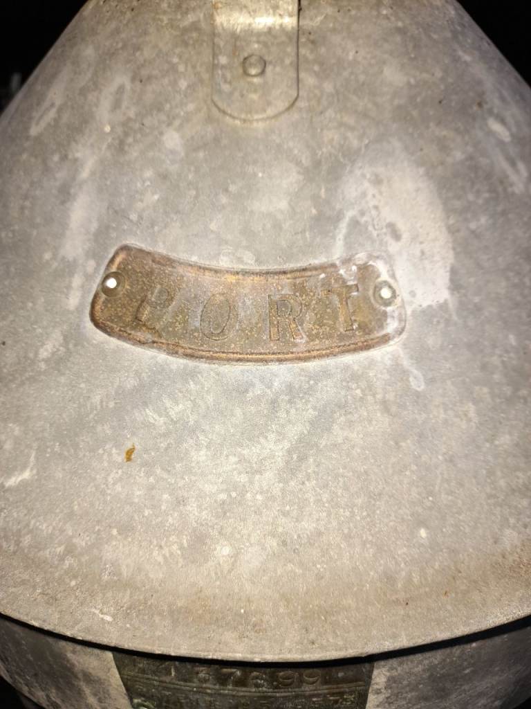 1942 Vintage meteorite ship navigation latern set of 2 