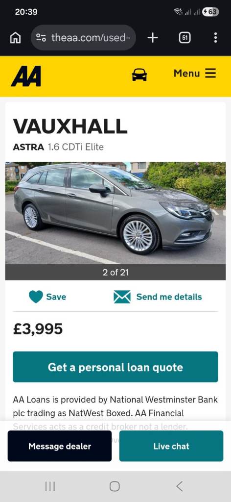 STOLEN!!!!!Vauxhall, ASTRA, Estate, 2017, Manual, 1598 (cc), 5 doors