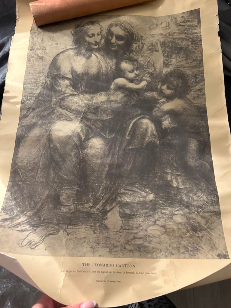 The Leonardo Cartoon – The Sunday Times Vintage Art Print