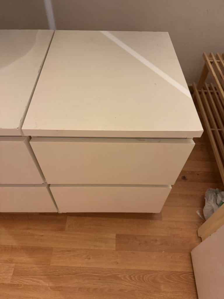 Malm bedside drawers