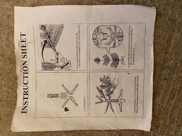 Lovely realistic artificial Christmas tree