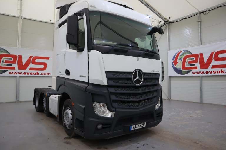 2017 (17 PLATE) Mercedes Benz ACTROS 2545 6x2 Euro 6 Tractor Units
