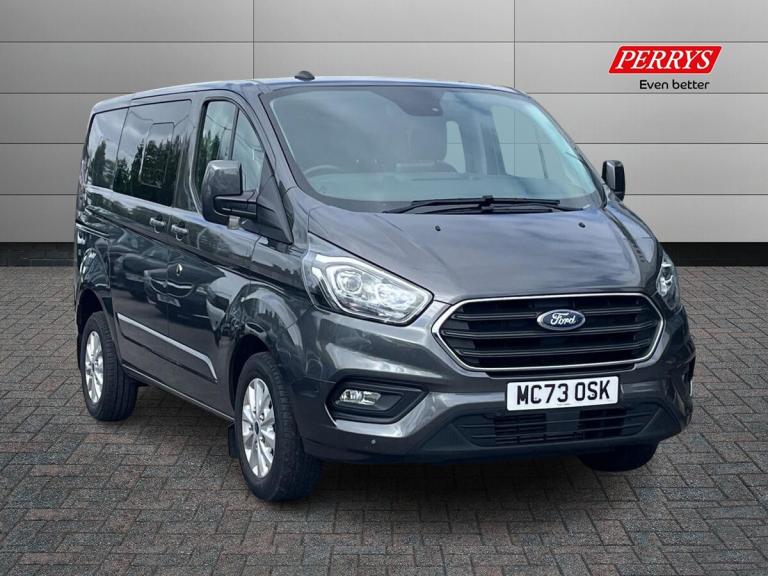 2023 Ford Transit Custom 2.0 EcoBlue 130ps Low Roof D/Cab Limited Van Combi Van DIESEL Manual