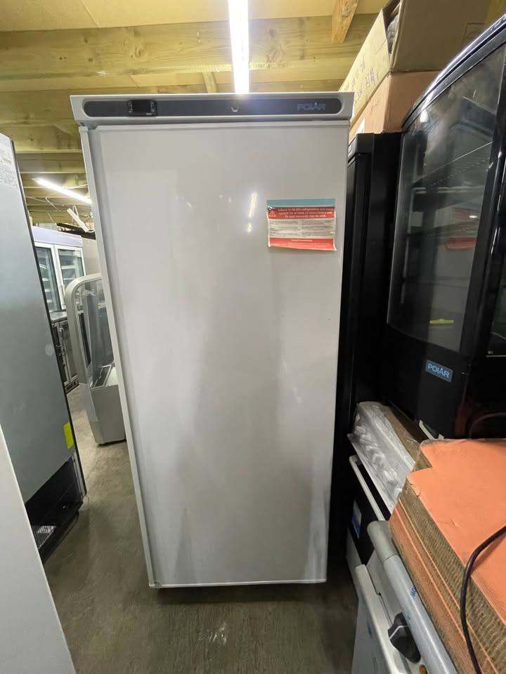 Polar EXTRA LARGE Upright Freezer STAINLESS STEEL 600Lt- LOW ENERGY- BRADN NEW- NEVER USED- WHITE