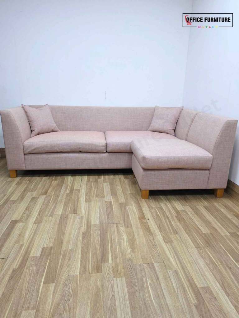 Lyndon Design Corner Sofa - Dusty Pink