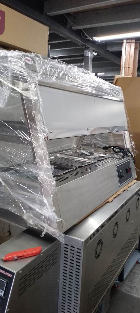 Food display warmer heated display unit new 110x65x73cm