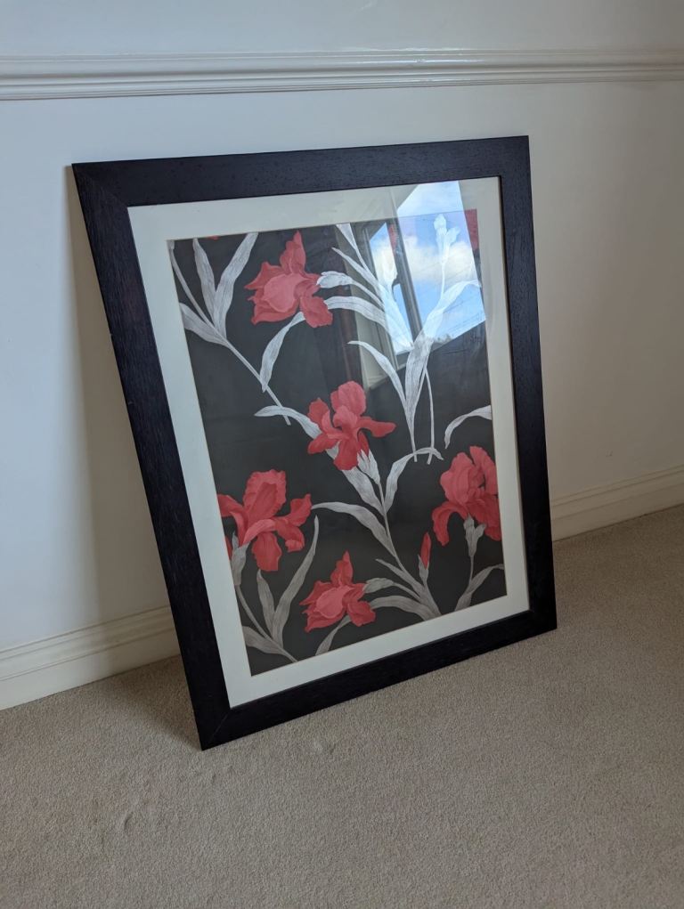 image for Large print in glass frame 