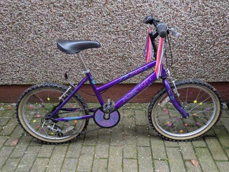 Girls purple Raleigh Salsa bike 