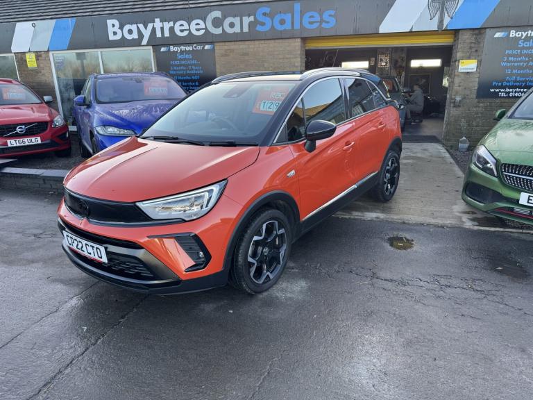 VAUXHALL CROSSLAND 1.5 Turbo D Ultimate Orange Manual Diesel 2022