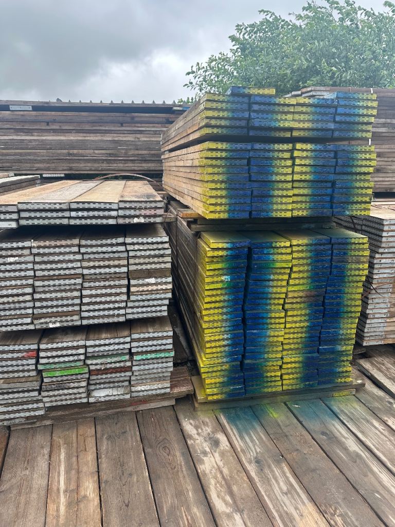 10FT 3m scaffolding boards reclaimed Nottingham Delivery