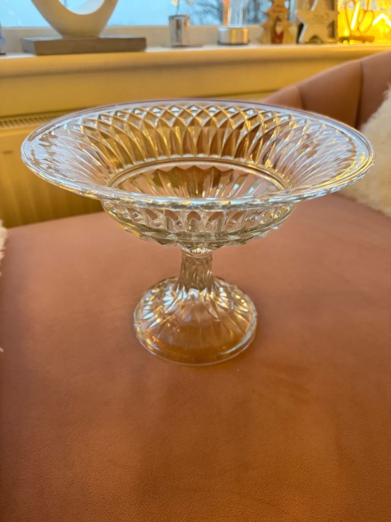 Large glass bowl