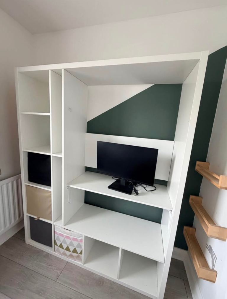 IKEA storage and media wall unit