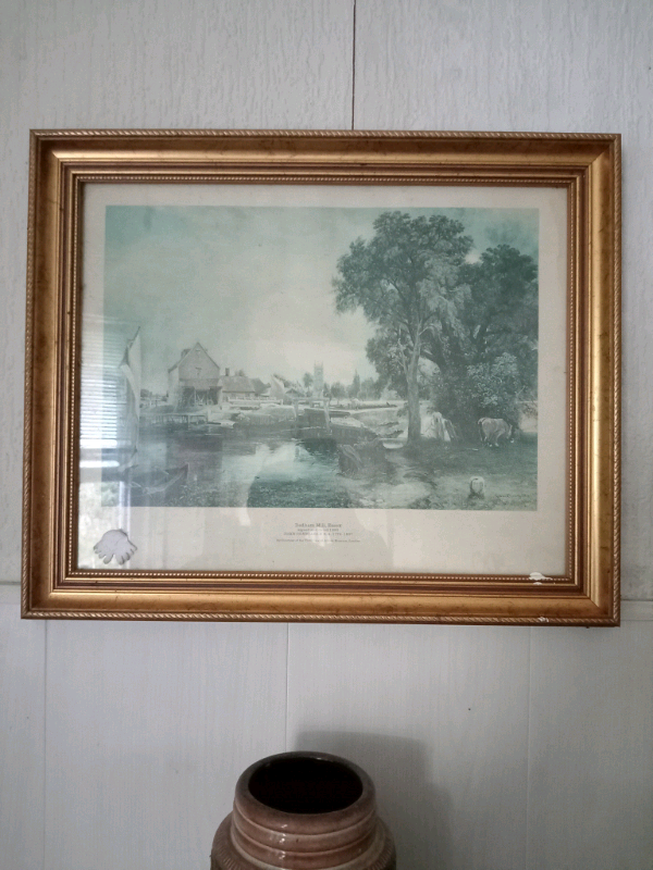 Wall art Dedham mill Essex 