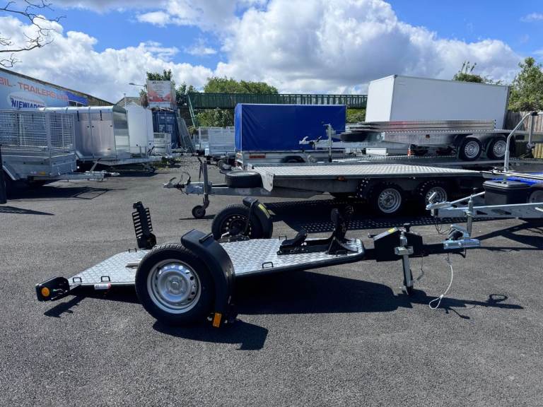 Brand New Lorries Motorbike foldable tiltbed trailer 750kg