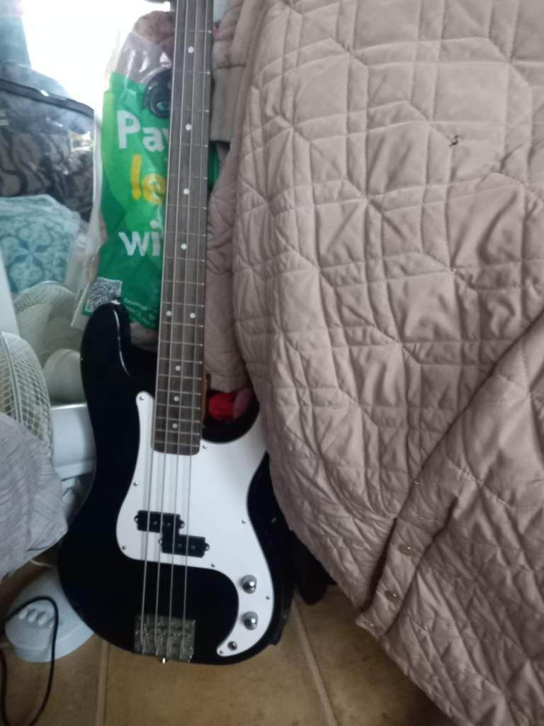 Bass Guitar & Amp Previously Used