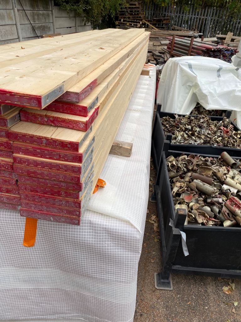 Scaffold tubes and clips available @ Timber 4 u 