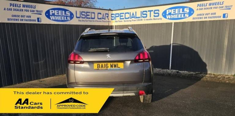 2016 16 PEUGEOT 2008 1.2 PURETECH ALLURE SUV 5DR PETROL EAT EURO 6