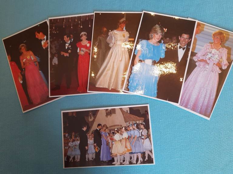 Charles and Diana post cards collection