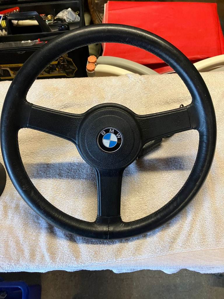 BMW steering wheel
