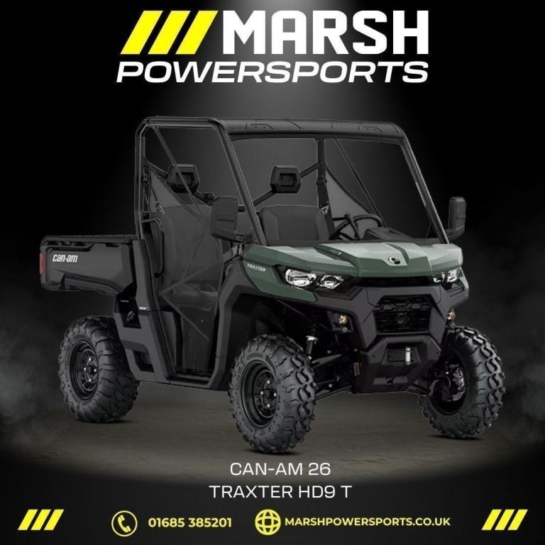 Can-Am Traxter HD9 T 2026 - Can-Am Main Dealer - Promotions Available!