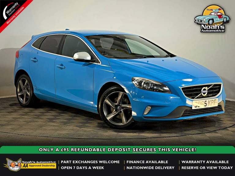 2015 65 VOLVO V40 R-DESIGN D3 2.0 DIESEL MANUAL 5 DOOR HATCHBACK 150 BHP