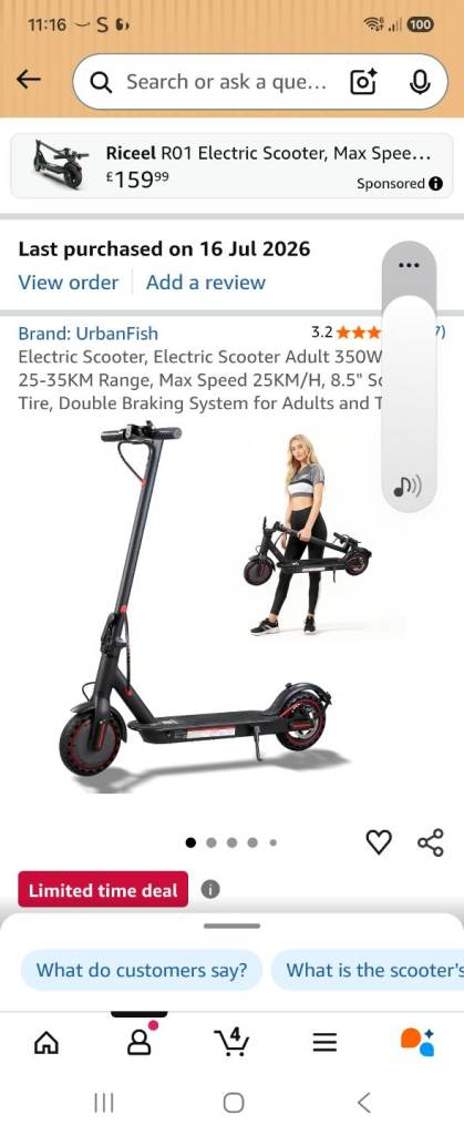 E scooter