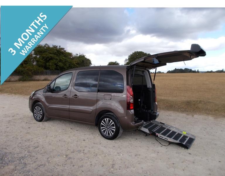 2014 PEUGEOT PARTNER HORIZON  PETROL WHEELCHAIR ACCESSIBLE DISABLED MOBILITY CAR