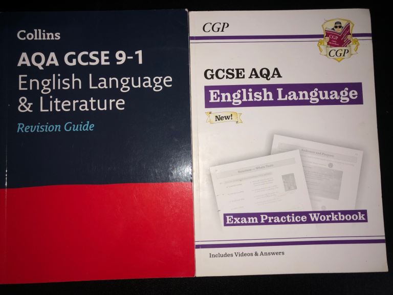 CGP and Collins REVISION GUIDE + EXAM Questions ( GCSE Crucial Aid Top Grades)
