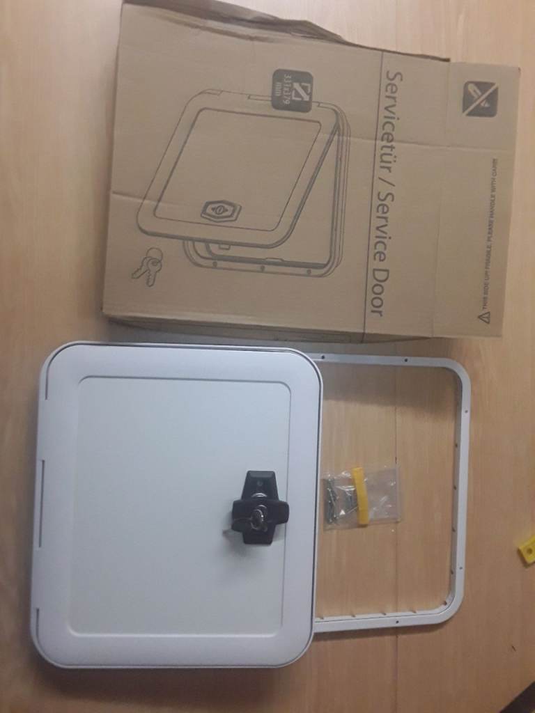  Cassette external toilet door motorhome/campervan/caravan 