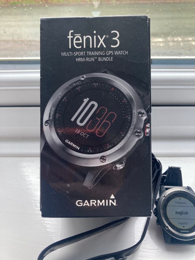 Garmin fenix 3 with HRM 