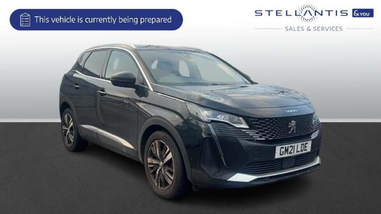 2021 Peugeot 3008 1.6 PureTech GT SUV 5dr Petrol EAT Euro 6 (s/s) (180 ps) SUV Petrol Automatic