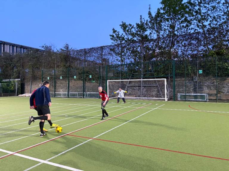 Play Friday Night Football in Battersea near the Power Station + optional Post-Match Pints.