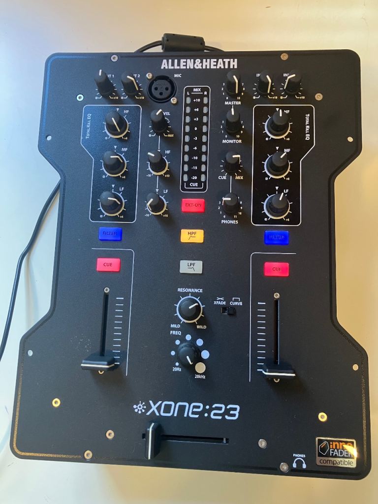 Allen & Heath Xone:23 DJ Mixer – Excellent Condition (Boxed)