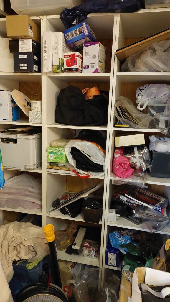 Storage Shelves,  4 in total,  very strong