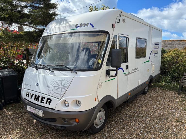2002 Hymer B584 3 Berth 3 Belt Left hand drive Motorhome for sale