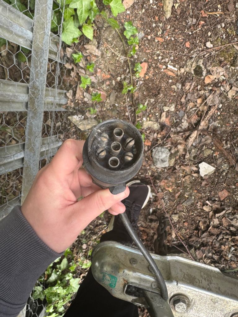 Galvanised Steel Trailer - Single Axle with Spare Wheel